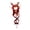 Red, variant on HOARBOEG Christmas Wand DIY Kit with Reindeer Antler and Velvet Ribbons, Pipe Cleaner Craft Set for Holiday Party Decorations, Festive Magic Wand Making Kit for Teens and Adults, Christmas Gift