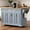 Blue, variant on AENKYO 54" Large Kitchen Island with Rubber Wood Drop Leaf, Embossed Texture Rolling Kitchen Cart on 4 Wheels with 4 Doors and 3 Drawers for Kitchen, Dining Room,White