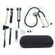 thumbnail image 2 of Equipo de diagnóstico para estudiantes de medicina, equipo de diagnóstico médico, otoscopio, kit de percusión para reflejos, kit de iniciación para enfermera técnica, uso conveniente, 2 of 12