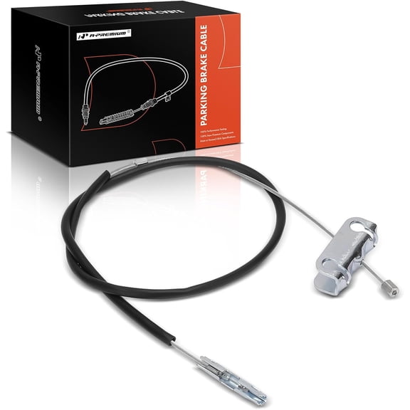 A-Premium Intermediate Side Parking Brake Cable Assembly Compatible with Chevrolet, GMC and Cadillac Models: Tahoe 2007-2008, Yukon 2007-2008, Escalade 2007-2008