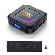 HK1RBOX K8 Wireless Hdmi Display Adapter 4K Ultra HD Media Player WiFi 6 BT 5.0 128GB Streaming Video for iPhone iPad,Android Tiktok,YouTube Mirroring to TV HD Video Sync