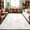 Off-White, variant on Summer Beach Palm Washable Round Area Rug 3 ft, Tropical Country Coastal Seaside Beige Tree Silhouettes Soft Non Slip Rugs Stain Repellent Indoor Felt Carpet for Living Dining Room Bedroom Home