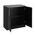 thumbnail image 5 of Maklaine Black Engineered Wood Base Cabinet with Melamine Countertop, 5 of 14