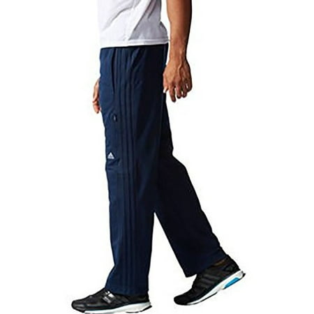Adidas Men's Weekender Athletic Training Drawstring Waist Pants - Navy/Grey (Medium)