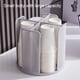 thumbnail image 4 of Yuarrent Estante de almacenamiento, portavasos, dispensador de tazas, mano de obra, tamaño compacto, exquisito hueco hacia fuera, soporte de Almacenamiento y organización del hogar Gris, 4 of 6