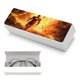 thumbnail image 5 of Flash Estuche Rígido para Gafas de Cuero PU Protector con Forro de Felpa Premium Suave para Hombres y Mujeres, 5 of 6