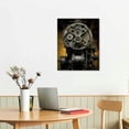 thumbnail image 2 of Nawypu Canvas Wall Art Living Room Décor Steampunk Art Prints Machine Old Factory Artwork Wall Decor Architecture The Picture Vintage Paintings Posters Home Decorative for Bedroom Office, 2 of 4
