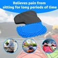 thumbnail image 3 of Seat Cushion, Office Chair Cushions for Long Sitting ，Relieving Sciatica and Coccyx Pain, Honeycomb Ventilation Design Wheelchair Cushions, car and Truck Cushions., 3 of 9