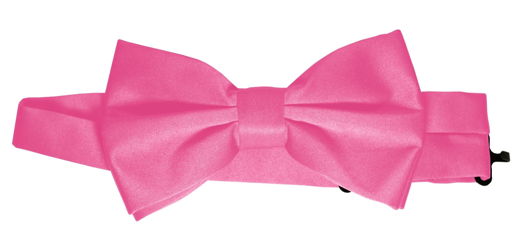 Satin BowTie in Hot Pink
