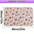 thumbnail image 3 of Btomtd 5pcs Super Soft Fluffy Pet Blanket for Dog and Cats, Washable Flannel Throw Mat for Couch and Bed, Paw Print Pet Planket and Bed Mat for Sleeping, 24"x16", Khaki, 3 of 6