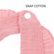 thumbnail image 3 of Baby Muslin Bandana Drool Bibs for Boys Girls Adjustable Baby Bibs Set 6PCS for Teething and Drooling Multi-Use Scarf Bibs-Pink, 3 of 4