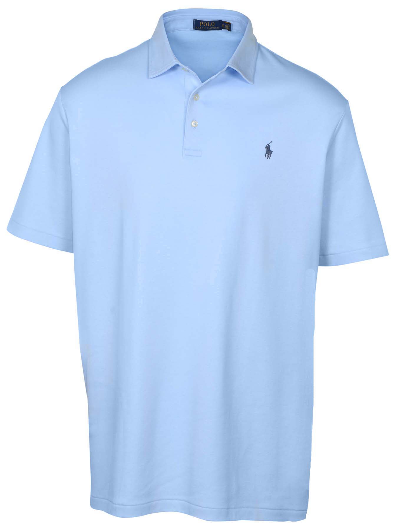 Polo Ralph Lauren - Polo RL Men's Interlock Polo Shirt (2XL, Light Blue