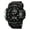 black, variant on Military Digital Sports Watch – Large Face Waterproof Wristwatch with Luminous Display, Stopwatch & Alarm (Men's Casual Style)