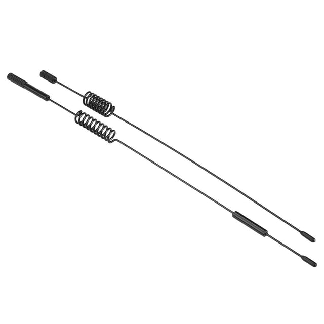 Conveniente Antena Decorativa RC, Antena De Simulación Negra De Metal Fácil De Instalar, Para Coche Trepador De Control Remoto Traxxas -4