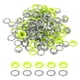 thumbnail image 1 of Uxcell 110 Pcs Ojetes con Arandelas 3/8" Kit de Grommets Amarillo Brillante, 1 of 7