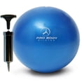 thumbnail image 1 of Pelota de ejercicio ProBody Pilates de 23 cm con bomba, color azul, 1 of 9