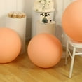 thumbnail image 3 of BalsaCircle 5 Blush 36 in Round Matte Pastel Latex Biodegradable Balloons Wedding Reception Events Birthday Party Decorations Supplies, 3 of 8