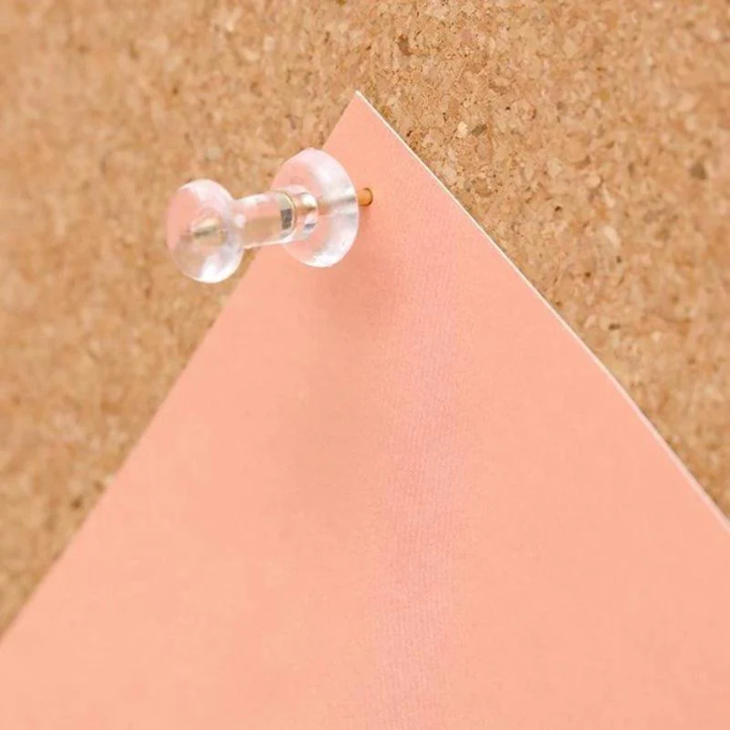 Multitasky Standing Cork Bulletin Board - Rose Gold