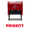 Red, variant on Vivid Stamp Priority Self Inking Rubber Stamp (Red Ink) - Large