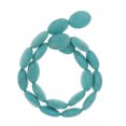 thumbnail image 1 of Baohd Pierre Précieuse Ovale Turquoise Plate Perles 15.7 Pouces, 1 of 2
