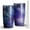 Purple Geometric Star-1, variant on 20oz Tumbler with Lid and Straw Stainless Coffee Brown Steel Vacuum Insulated Water Coffee Tumbler Cup, Double Wall Vacuum Insulated Travel Mug Reusable Tumblers for Ice Drinks, Hot Beverage