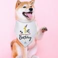 thumbnail image 2 of Dog Birthday Bandana Dog Birthday Party Supplies Pet Dog Lover Gifts Happy Birthday Dog Triangle Scarf for Pet Dog Puppy 1st Birthday Party Decoration, 2 of 6