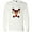 AA-White, variant on Inktastic Cute Flannel Reindeer with Christmas Bulbs and Snowflakes Long Sleeve T-Shirt