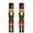 Green, variant on Nutcracker Christmas Decorations - Outdoor Christmas Decoration Nutcracker Banners - Life Size Christmas Nutcracker Soldier Banners for The Home Wall Fireplace Front Porch Garage Door 72 X 12 Inch