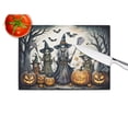 thumbnail image 2 of Witches Spooky Halloween Glass Cutting Board Large 12 in x 15 in, 2 of 5