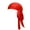 Red, variant on Red Men'S Solid Color Durag Headband For Hip Hop Fashion Stretchable Hair Wrap Sweat Absorbing Pirate Hat Style All Season Casual Daily Wear