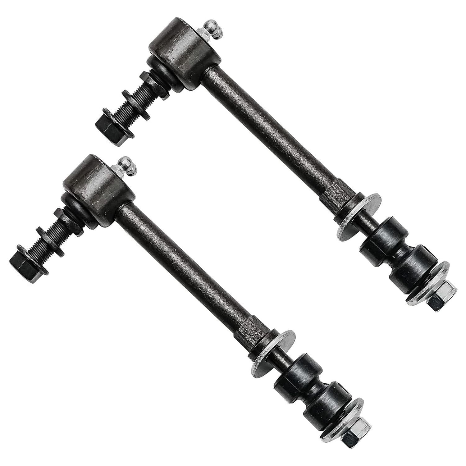Detroit Axle - Front 8pc Struts Kit for 2003-2006 Toyota Tundra, 2 Struts & Coil Spring 2 Sway Bar Links 2 Outer Tie Rod Ends 2 Upper Ball Joints 2004 2005 Replacement Suspension