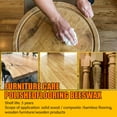 thumbnail image 4 of EUDIDV Furniture Polish Wood Polishing Beeswax Natural Seasoning Beeswax Wood Floor Cleaning Maintenance Polishing Care Leather Conditioner, 4 of 5