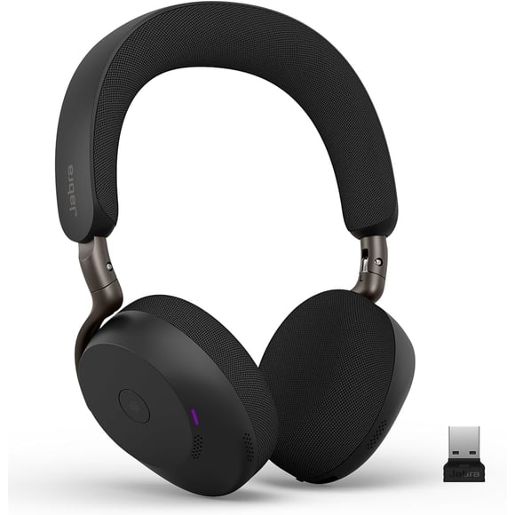 Jabra Evolve 3 75 Auriculares inalámbricos Bluetooth con Micrófono y Cancelación Activa de Ruido (ANC)
