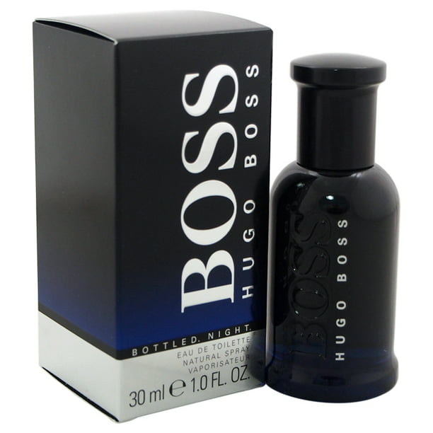 Hugo Boss - Boss Bottled Night by Hugo Boss for Men - 1 oz EDT Spray ...