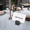 thumbnail image 6 of colaxi Place Card Holder Picture Holder Name Tag Photo Card Display Stand for Banquet Wedding Reception Birthday Cafe Meeting Square, 6 of 9