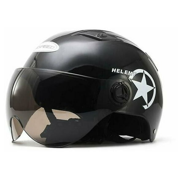 Open Face Convertible Electric Bike Helmet with UV Protection