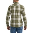 thumbnail image 5 of Wrangler® Men's Slim Fit Long Sleeve Woven Twill Shirt with Sunglasses Cleaner, Sizes S-5XL, 5 of 5
