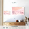 thumbnail image 4 of Elephant Stock Cotton Candy Sunset Wall Art - Horizontal Canvas Wall Art - Living Room Wall Decor - Nature Canvas - Pink And Beige Decor - 12" x 8", 4 of 6