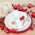 thumbnail image 6 of Pearl Napkin Rings Set of 6, Silver Napkin Rings Holders for Formal or Casual Dinning Table Decor, 6 of 14