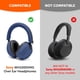 thumbnail image 2 of Fundas de silicona para auriculares WC ShellZ XM5 para Sony WH1000XM5, 2 of 8