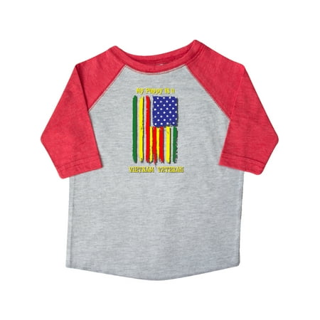 

Inktastic My Pappy is a Vietnam Veteran Gift Toddler Boy or Toddler Girl T-Shirt