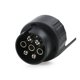 thumbnail image 5 of Adaptador de 12 V de 7 a 13 pines para remolque de camión (negro), 5 of 5