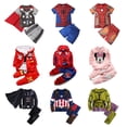 thumbnail image 2 of Conjunto de ropa de superhéroe para bebés, camiseta para niños y pantalones cortos, trajes de Cosplay de Mickey para niños pequeños, ropa para niños 4T Gao Jinjia LED, 2 of 2