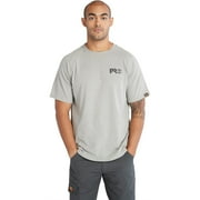 Tmberland Core Reflective Pro Logo Short Sleeve T-Shirt, Medium Grey Heather, Large