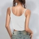 thumbnail image 2 of Camiseta sin mangas lisa para mujer: tejido suave y transpirable, prenda informal versátil para primavera/verano, fácil de cuidar., 2 of 4