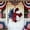 C, variant on 4th of July Patriotic Wreath for Front Door, 250th Anniversary Memorial Garland, Independence Day Red White and Blue Wreath Indoor Outdoor Decor