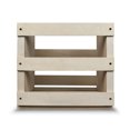 thumbnail image 3 of Crosley Stackable Record Storage Crate - Natural, 3 of 3