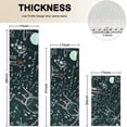 thumbnail image 4 of Math Equations Lab Tools Dark Pattern Kitchen Rugs Sets Of 3,Kitchen Runner Rugs Non Skid Washable,Decorative Kitchen Floor Mats for Kitchen,Sink,Laundry,17"x30"+ 17"x47" + 17"x59", 4 of 6