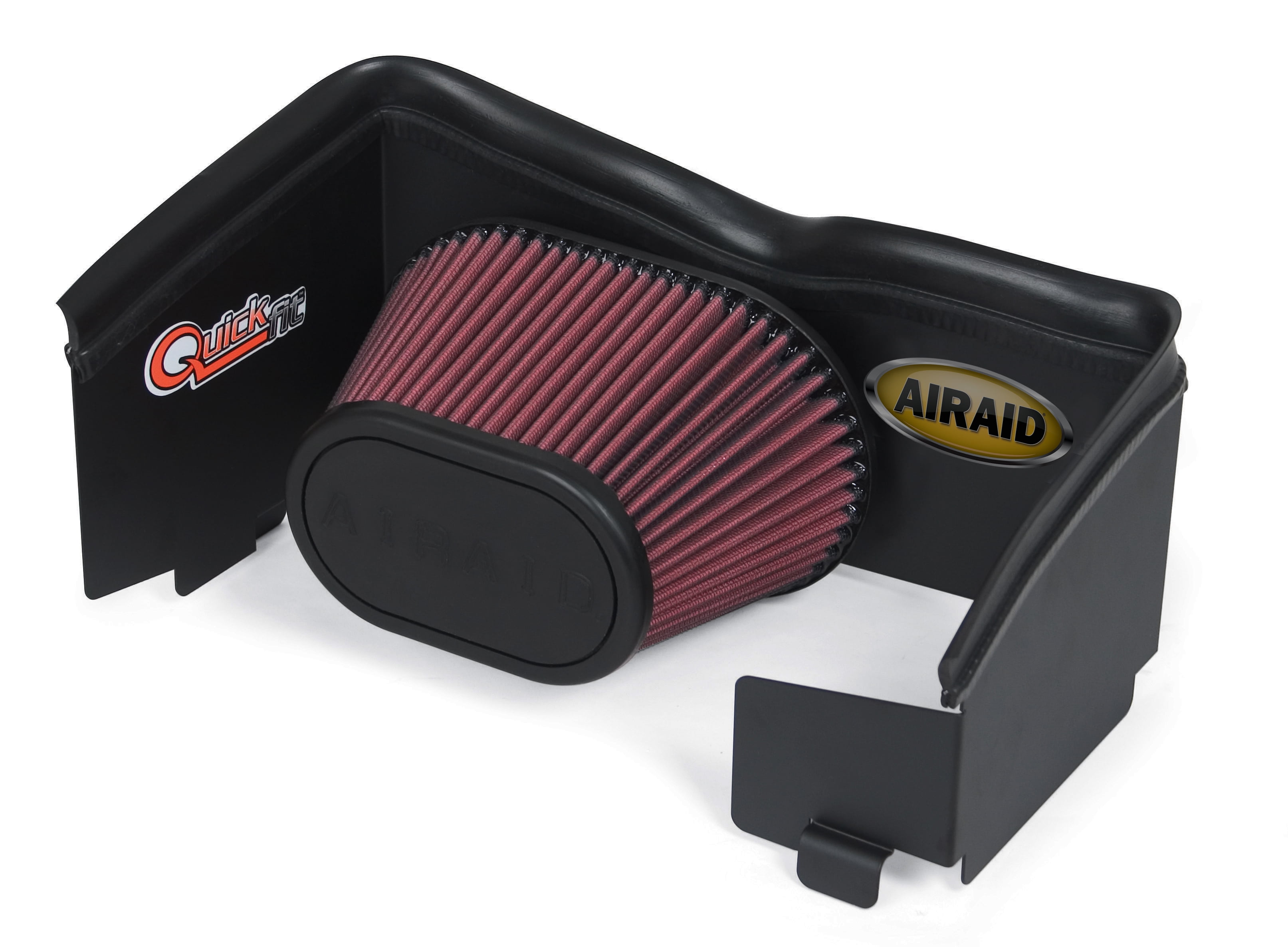 Airaid 300165 Cold Air Intake Quick Fit Without Tube; Red SynthaFlow
