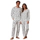 thumbnail image 5 of TaTaai Cozy Couple Matching Pajama Set, Christmas Valentine's Day Matching Loungewear, Long-Sleeve Round Neck Double Pocket Set Gift, 5 of 8